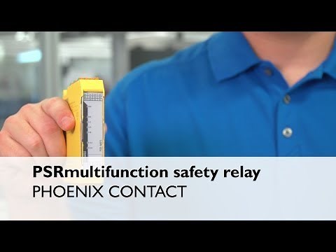 How to connect up to three safety sensors to a single relay with PSRmultifunction