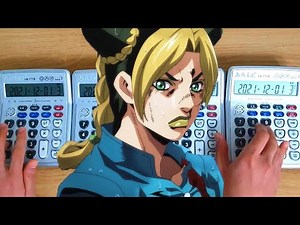 STONE OCEAN (JoJo Opening 10) Calculator Cover