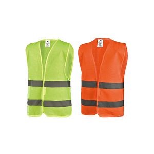 [Hot Item] Reflective Vest Fluorescent Safety Vests High Visibility Vest with Reflective Strip for Outdoor