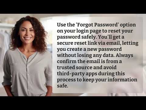 How Can You Reset Your Password via Email Without Losing Data?