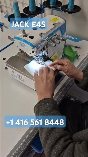 Jack E4-S Overlock Serger Direct Drive Industrial Sewing Machine