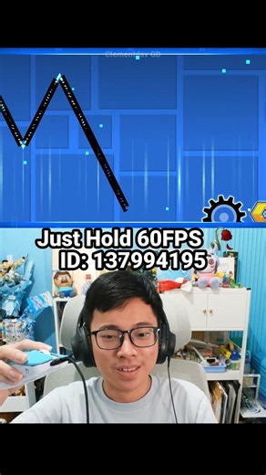 Geometry Dash Just Hold 60FPS