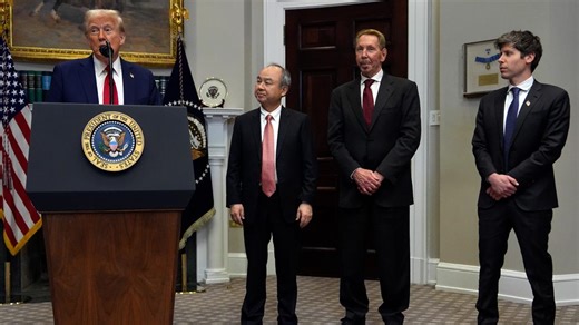 President Trump announces $500B investment to build AI data centers in Texas