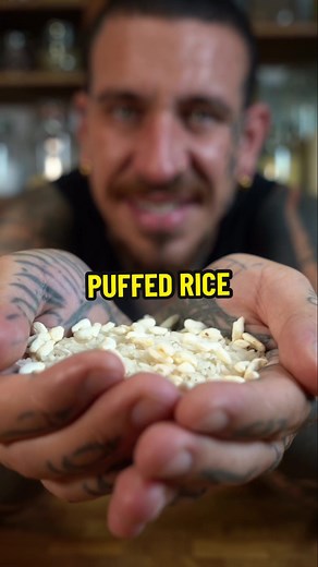 Homemade Puffed Rice Recipe and Rice Bars Tutorial