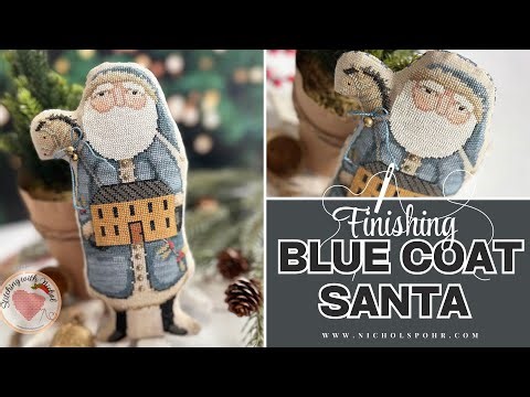 Step by Step Blue Coat Santa Construction