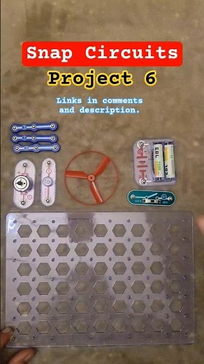 Snap Circuits Project 6. #snapcircuits #snapcircuit #snap #project #diy #teaching #learning light