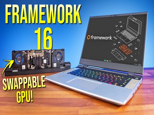 再也不用买别的笔记本了? Framework 16评测【Jarrod'sTech】
