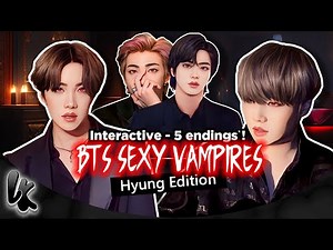 BTS FF Sexy Vampire | One shot Suga, J-Hope, RM, Jin – Interactive love game
