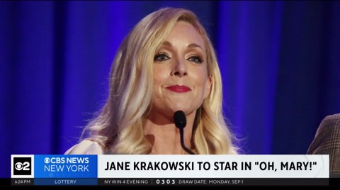 Tony winner Jane Krakowski to star in Broadway hit "Oh, Mary!"