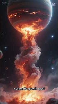 How gas giants are forming?￼