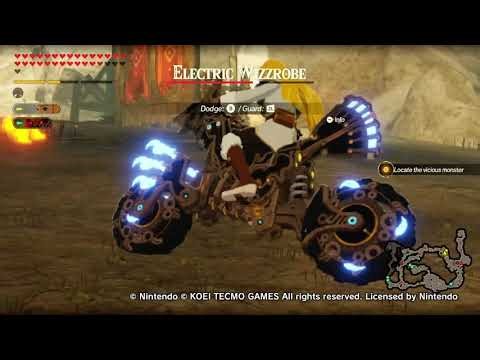 HW AoC: Zelda's Master Cycle Sheikah ice Bridgeing