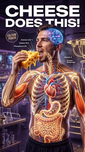 🧀 What Cheese Really Does to Your Body | 3D Medical Animation