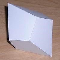 Paper Square Trapezohedron