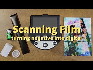 Scanning 35mm Film on Kodak Scanza