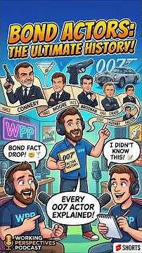 The Ultimate History of James Bond Actors! 🤵‍♂️🍸😱⚖️ #games #movies