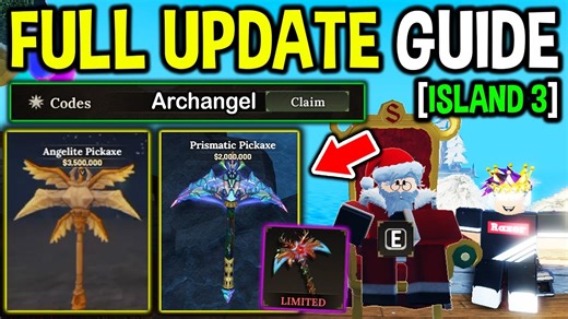 7.4K views · 47 reactions | How To Complete FULL ISLAND 3 UPDATE GUIDE + NEW CODES in The Forge Roblox #RFG #Roblox #Gaming #gamingcommunity #Game | RFG | Facebook