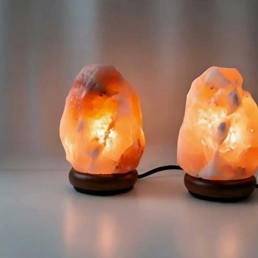 Natural Himalayan Salt Lamp – Air Purifying & Calming Glow