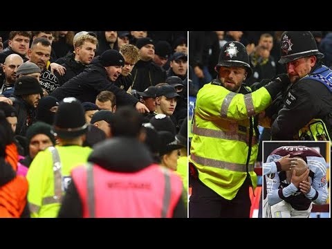 Swiss Hooligans Clash at Villa Park: Police Punched, Chaos Unleashed!