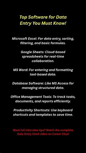 Top Software for Data Entry Clerk You Must Know!