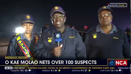 Last night, Operation O Kae Molao descended on Diepsloot. Gauteng Police Commissioner Elias Mawela says police are cracking down on criminals in the township. #DStv403 #SouthAfricanMorning | eNCAnews
