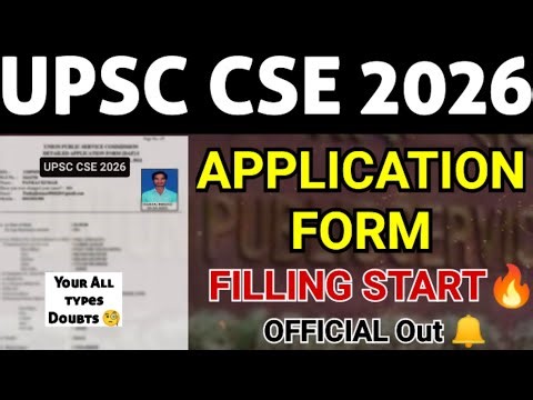 OFFICIAL 🔥 : All Doubts UPSC CSE 2026 NOTIFICATION ? | Big Changes in 2026 #upsc #upscstrategy