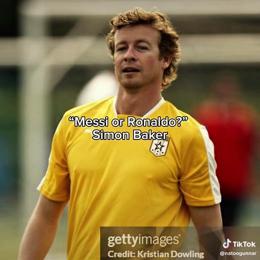 Simon Baker's Football Skills Shine More Than Cristiano's