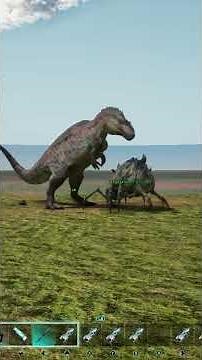 Megaraneo Vs Acrocanthosaurus | Ark survival ascended | Ark Mods | Gameplay | Lvl 150’s