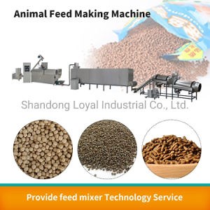 [Hot Item] Stainless Steel Twin Screw Pet Dog Food Extruder Processing Machine