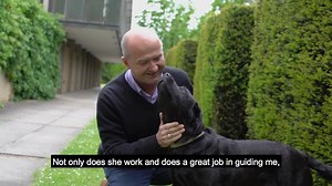 137K views · 1.2K reactions | ‘She’s part of my family, she’s an extension of me’ – find out how owning Winnie has changed the life of Guide Dogs team member Clive. . [Video description: Guide dog owner Clive speaks to camera about his experience with sight loss, his role within the charity and his guide dog, Winnie.] . A/D version: https://bit.ly/2sX3bNy | Guide Dogs UK | Facebook