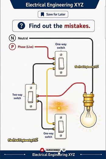 Find 4 Wiring Mistakes in This Circuit ⚡ Most People Miss #27