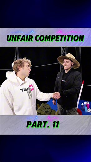 Unfair Competition in the MrBeast Challenge