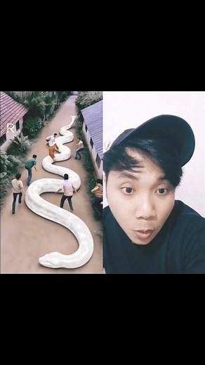 The boy meets the python🐍😁‼️ #short #cartoon #anomaly #children's cartoon #shortvideo