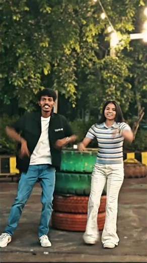 Patta pakkinti nati kodi pettani 🩵...#dance #wife #couple