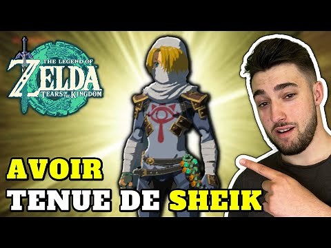 COMMENT DÉBLOQUER LA TENUE DE SHEIK SUR ZELDA TEARS OF THE KINGDOM !