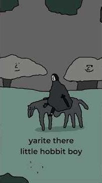 A wild Ringwraith has entered the chat #ringwraiths #lordoftherings #evil #hobbiton #spooky #lotr