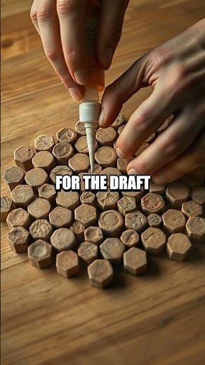 Cork Craft Upcycle: Wine Corks Make a DIY Cork Board and Draft Stopper