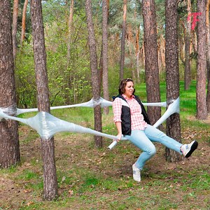 38K views · 531 reactions | A DIY hammock/treehouse brings joy to kids' outdoor playtime. | Tips & Tricks | Facebook