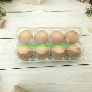 [Hot Item] Plastic Egg Packing Container Plastic Packaging with Egg Tray