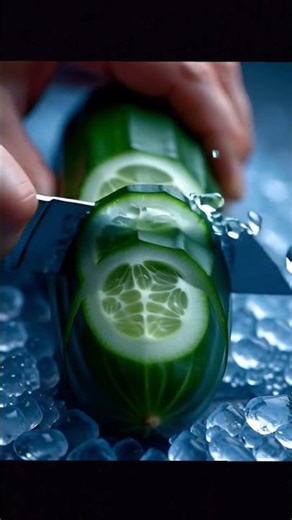 Satisfying Cucumber Slicing ASMR | Ultra Crisp Sounds 🥒✨