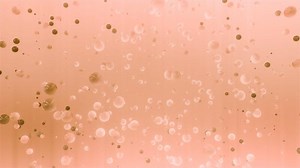 Molecular 3d balls rotate in liquid. Motion. 3D molecules move in flow in liquid background. Molecules or bubbles in rotating fluid flow