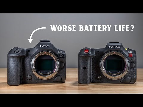 Canon R5 II vs R5C Battery Life - Surprising Results!