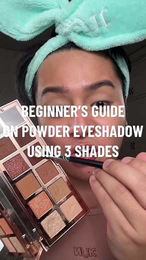 Beginner’s Guide to Powder Eyeshadows Using 3 Shades