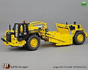 LEGO MOC-171046 42114 - CAT 627K Scraper (Technic 2024)