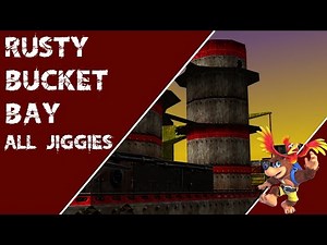 Banjo-Kazooie - Rusty Bucket Bay - All Jiggy Locations