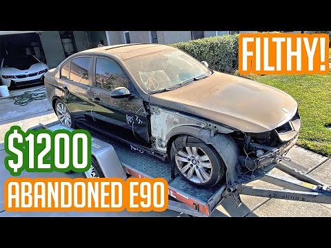 Rebuilding And Restoring A BMW E90! Part 1