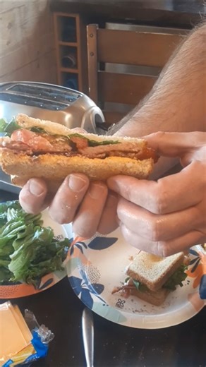 Dont miss out on my food recipes! Happy Valentines Day!❤💯🤟😘Check out My BLT sandwich recipe!