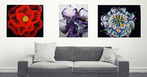 3 Acrylic Pour Flower Tutorials - Fluid Texture Art - Love Acrylic Painting