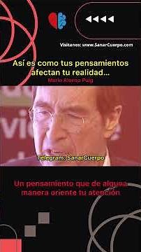 This is how your thoughts help shape your reality… 🔥 Mario Alonso Puig