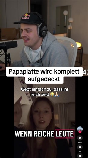 Papaplatte wird als reich aufgedeckt