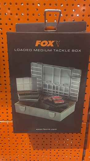 Need a new tackle box? #foxinternational #tackle #box #carp #fishing #carpfishing #karp #bigcarp #edges #foryou #fyp